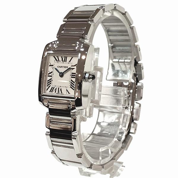 カルティエ　Cartier 時計空箱　3点セット　コマ付き カルティエ タンク フランセーズ 1990年代製 18金ホワイト