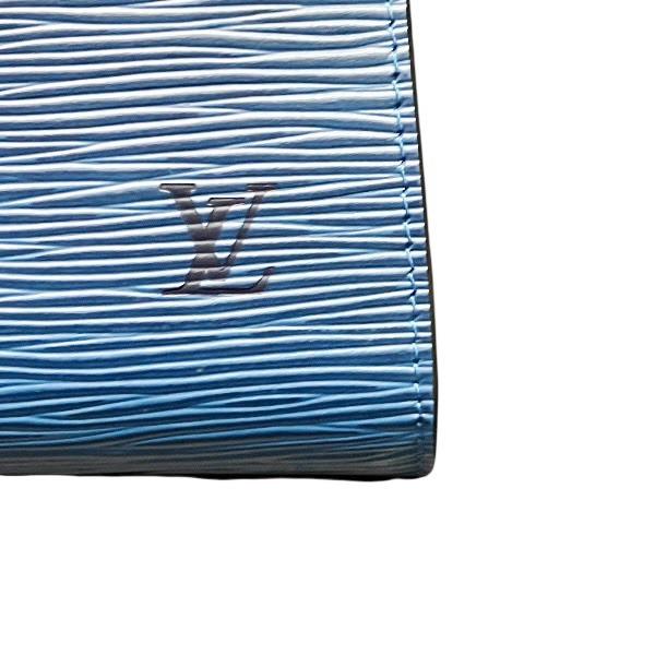 ルイヴィトン M52945 エピ ポシェット アクセソワール ポーチ ブルー ルイ ヴィトン エピ ポシェット アクセソワール トレドブルー