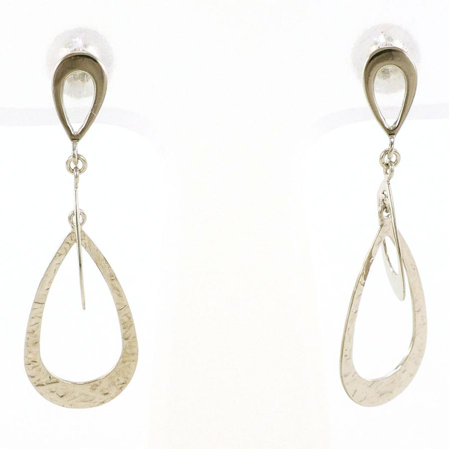 スタージュエリー STAR JEWELRY ピアス K18WG 総重量約1.0g : ワンダー