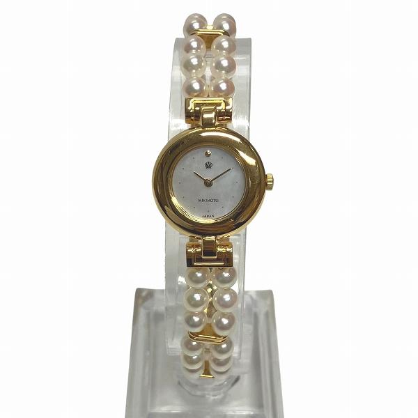 MIKIMOTO（ミキモト） 4N20-0941 クォーツ JAL限定 パールウォッチ