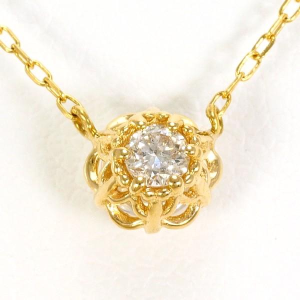 Samantha Tiara（サマンサティアラ） ネックレス K18YG ブルームーン