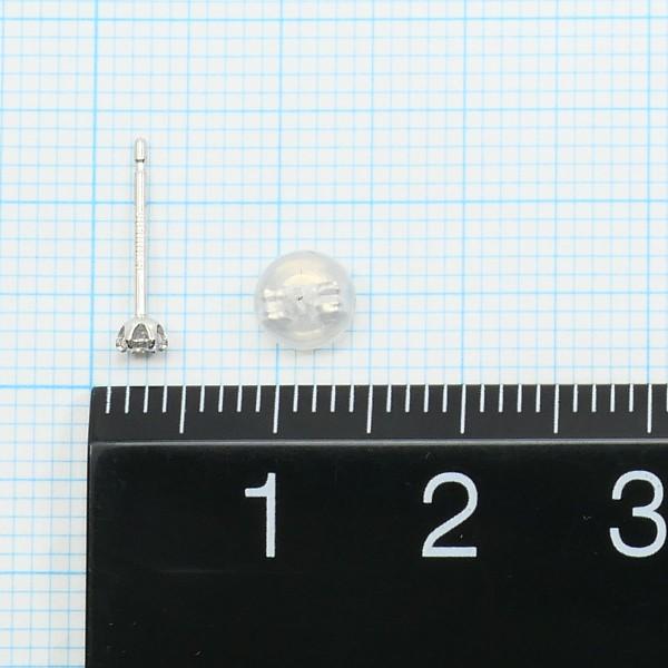 ピアス PT900 プラチナ ダイヤ 0.05 ×2 総重量約0.3g : ワンダー 