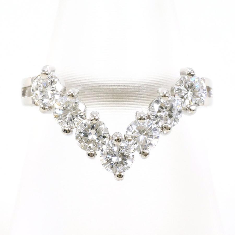 リング・指輪 PT900/プラチナ 7号 ダイヤ 0.67ct 総重量約3.2g