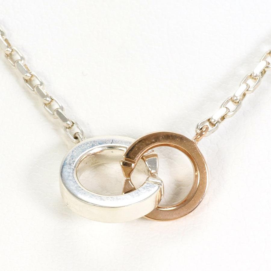 スタージュエリー STAR JEWELRY ネックレス シルバー925 K10PG 総重量
