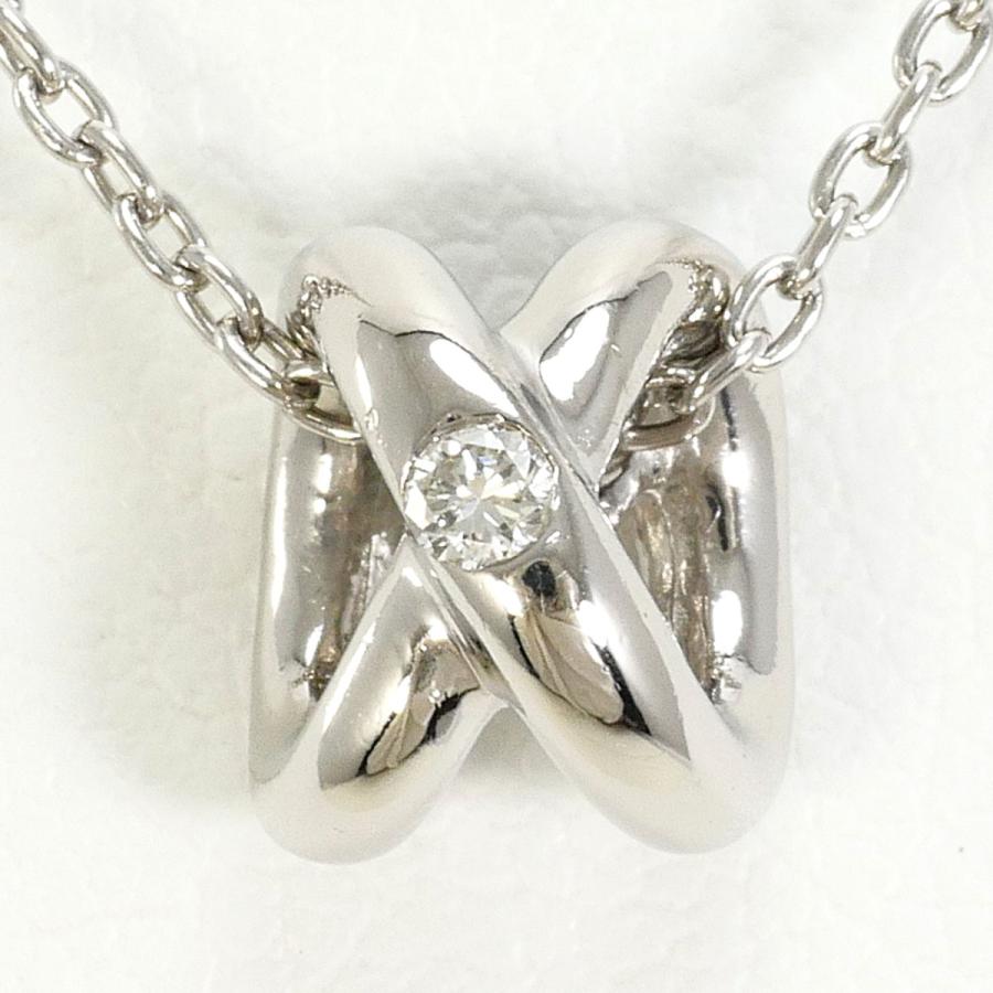スタージュエリー STAR JEWELRY ネックレス PT950/プラチナ ダイヤ