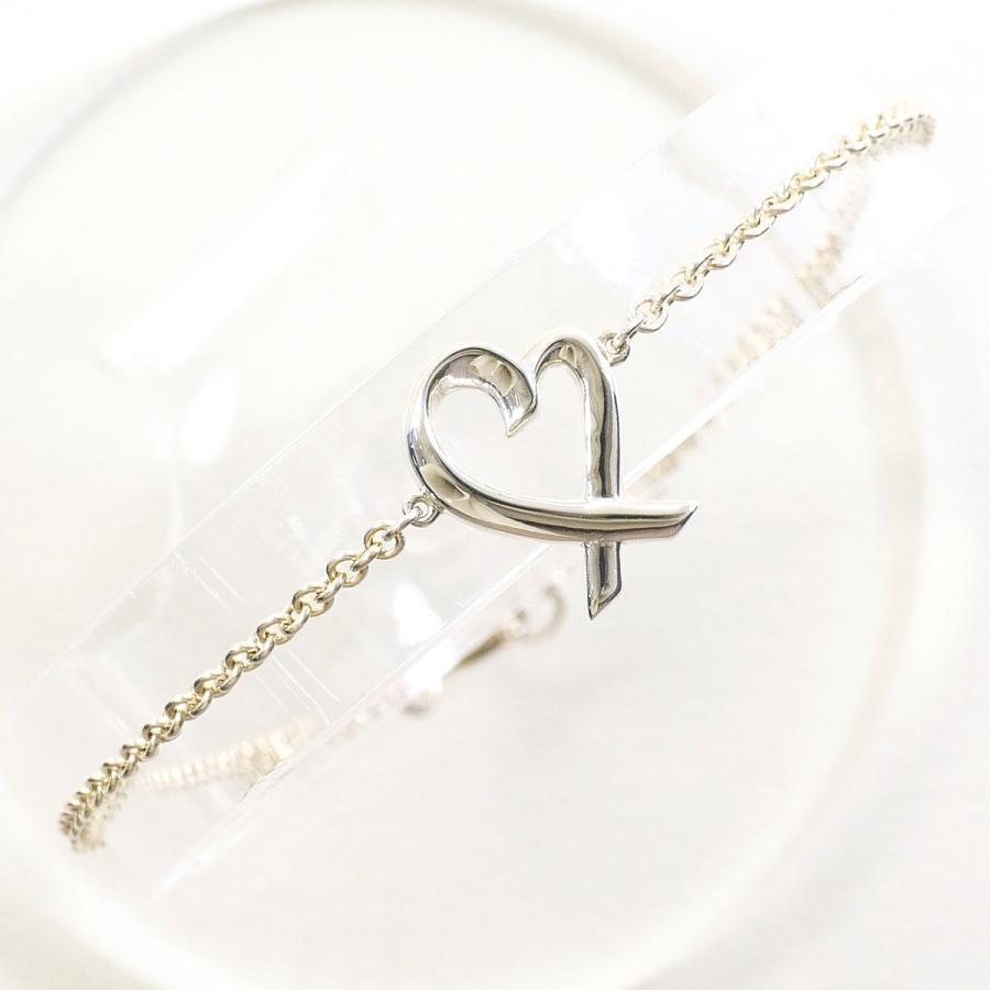 TIFFANY&Co.（ティファニー） ラビングハート ブレスレット シルバー