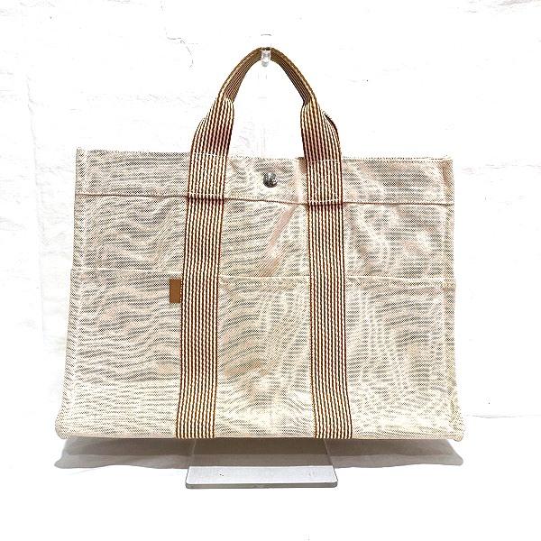 HERMES（エルメス） ニューフールトゥMM キャンバス バッグ トート