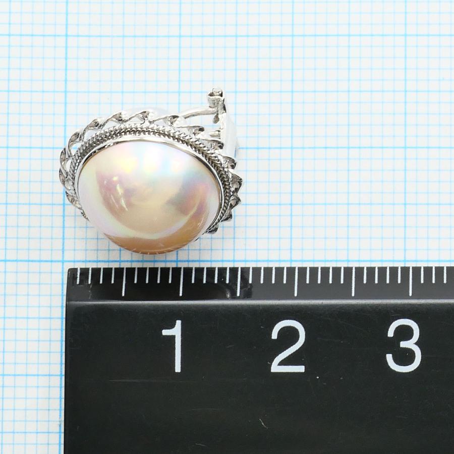 イヤリング K14WG マベパール 総重量約5.0g : ワンダープライス Yahoo