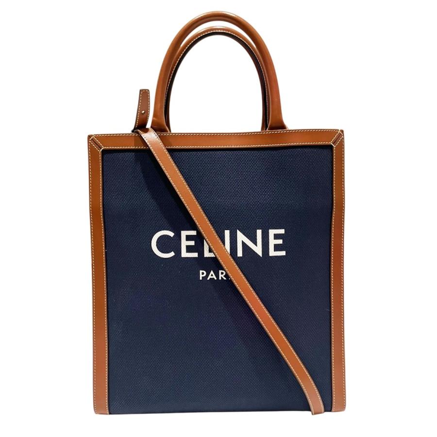 CELINE（セリーヌ） バーティカル カバ スモール トートバッグ 