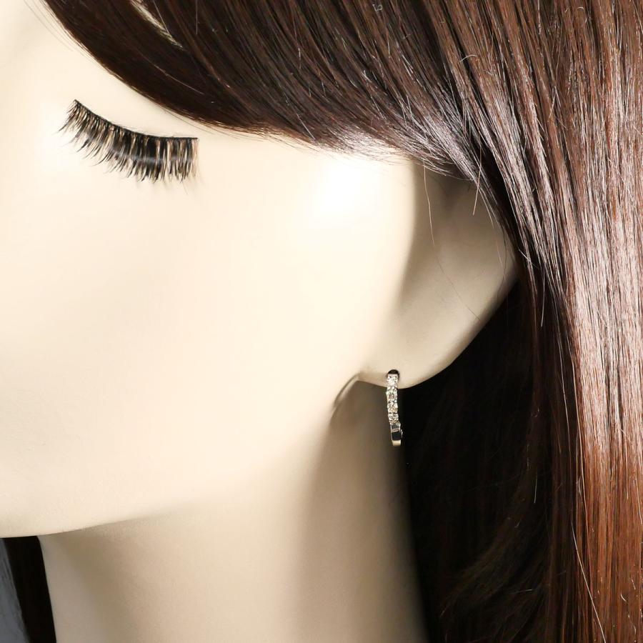 ピアス PT900/プラチナ ダイヤ 0.25ct 総重量約3.5g : ワンダー 