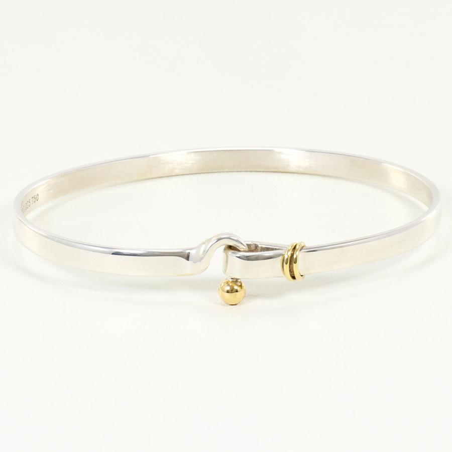 TIFFANY&Co.（ティファニー） フック＆アイ バングル シルバー925