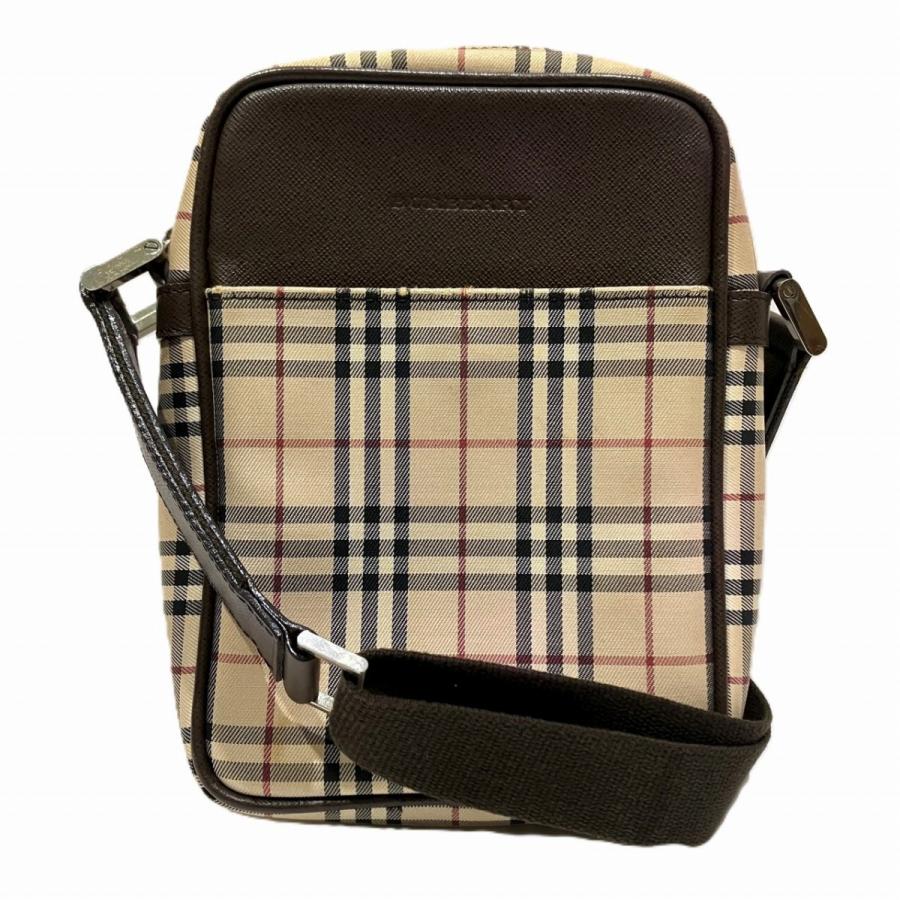 Burberrys バーバリーズ ショルダーバッグ  ノバチェック　used バーバリーズ ショルダーバッグ ノバチェック クロスボディ ナイロン