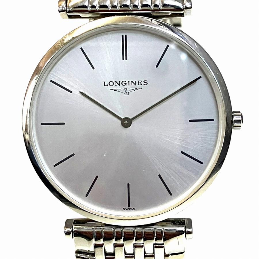 ロンジン LONGINES ラ グラン クラシック ドゥ ロンジン 腕時計 総重量約62.9g SS SS クオーツ シルバー文字盤  L4.709.4 送料無料 【中古】 LONGINES（ロンジン） ラ グラン クラシック ドゥ 腕時計 総重量約62.9
