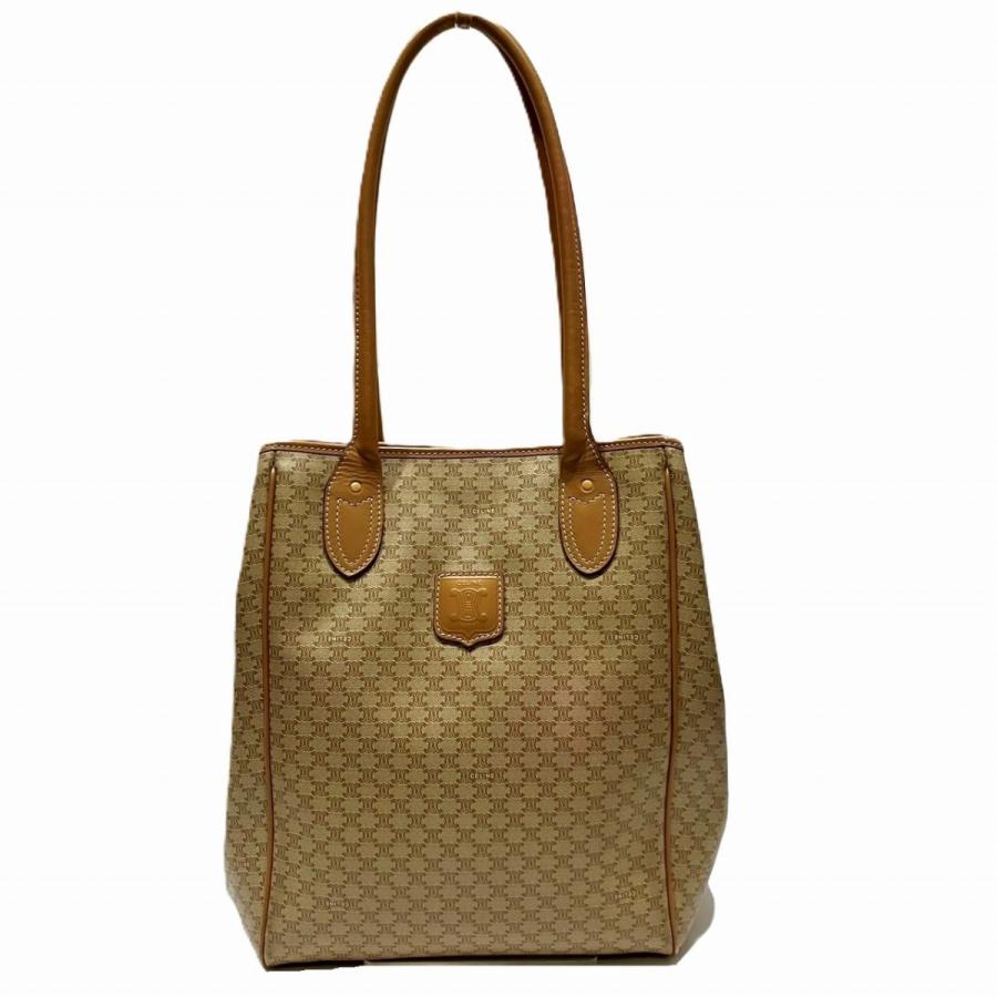 CELINE（セリーヌ） ショルダーバッグ マカダム柄 PVC レディース 中古