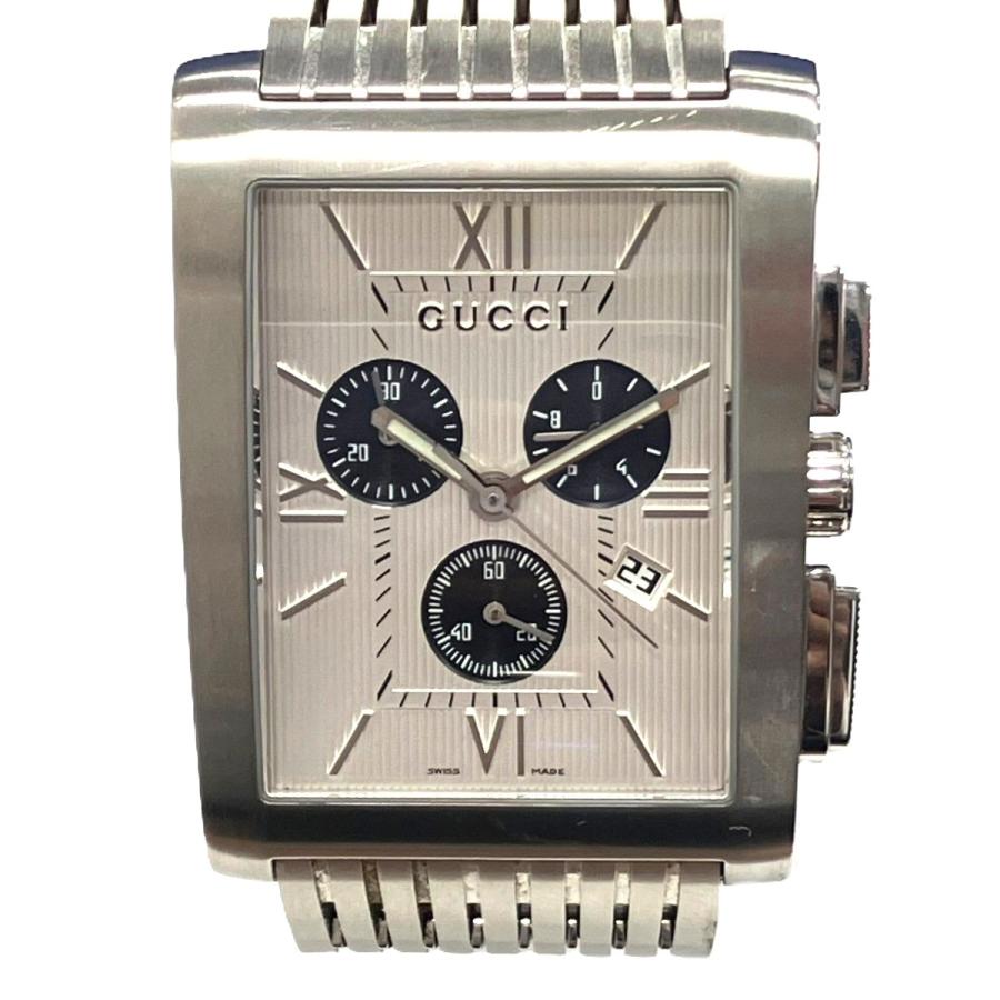 GUCCI（グッチ） GUCCI Gメトロ 腕時計 総重量約140.4g SS SS クオーツ 