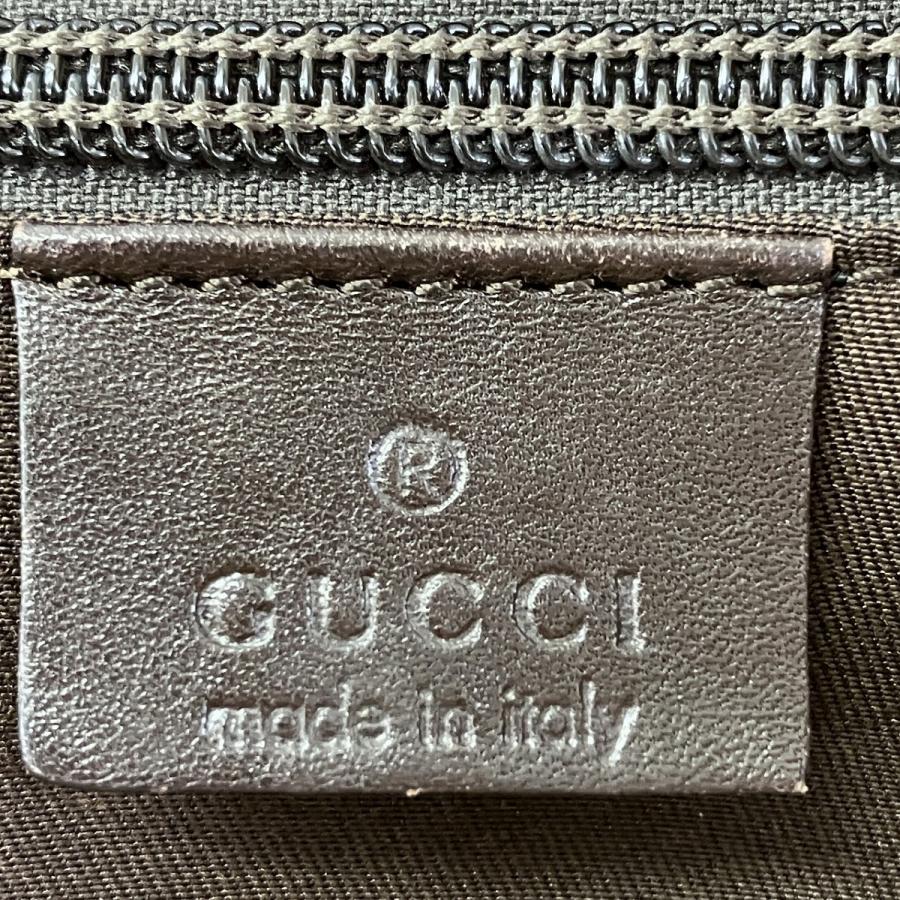 GUCCI（グッチ） ショルダーバッグ GGキャンバス キャンバス レザー