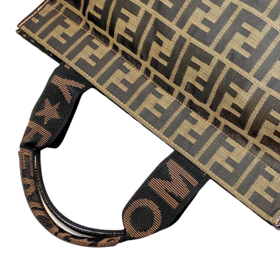 FENDI（フェンディ） トートバッグ ズッカ柄 折り畳み キャンバス
