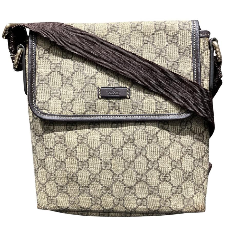 GUCCI（グッチ） ショルダーバッグ GGスプリーム PVC レザー 223666 