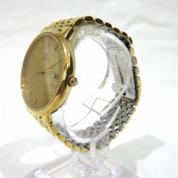 31 割引上品なスタイル オメガオメガデヴィルクォーツゴールド時計腕時計メンズ中古 ファッション腕時計 腕時計 アクセサリー Coyoterungolf Com