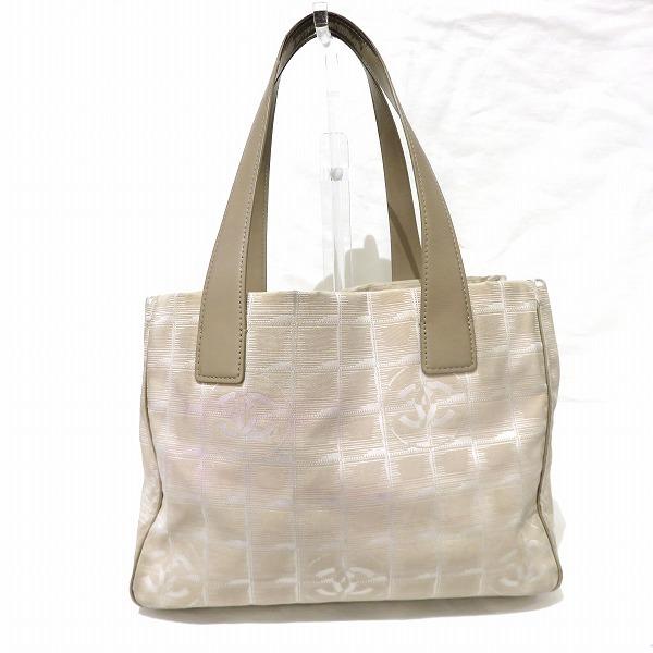 シャネル CHANEL ニュートラベルライン ベージュ バッグ トートバッグ