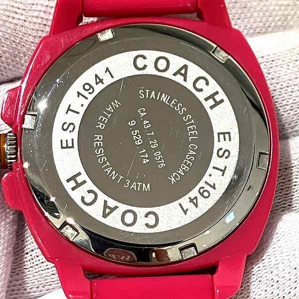 コーチ COACH CA.43.7.29.0576 クォーツ 時計 腕時計 ボーイズ 中古｜wonderprice｜05