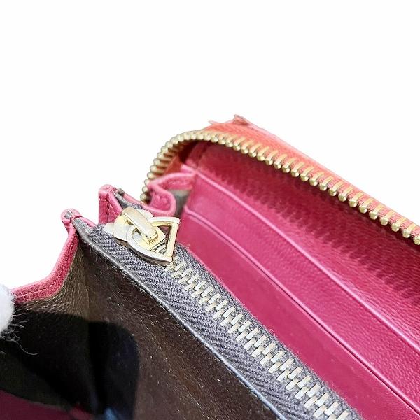 美品✨ ボッテガヴェネタ イントレチャート 長財布 ラウンドファスナー ボルドー BOTTEGA VENETA ボッテガヴェネタ ラウンドファスナー 長財布