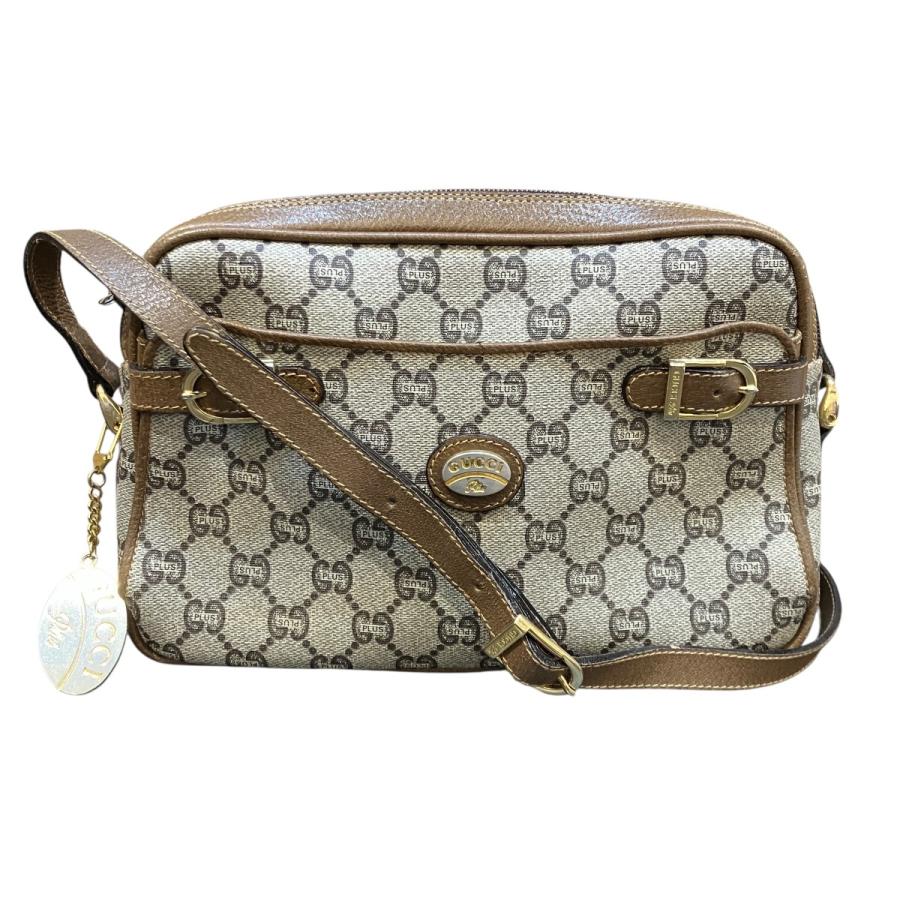 GUCCI（グッチ） ショルダーバッグ グッチプラス PVC レザー 