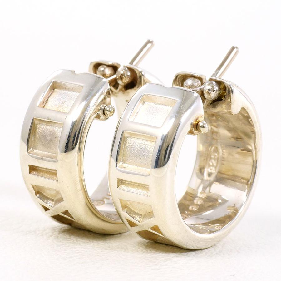 Tiffany&co アトラスピアス ワイド フープ 片耳 シルバーユニセックス TIFFANY&Co.（ティファニー） アトラス ピアス フープ ピアス シルバー