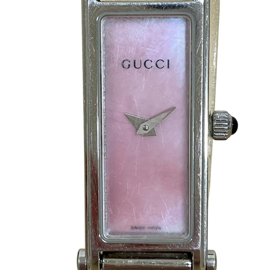 GUCCI（グッチ） 腕時計 SS SS クオーツ ピンク文字盤 1500L