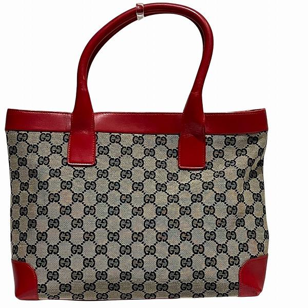 GUCCI グッチ GGキャンバス 002・1119 ベージュ×レッド バッグ GUCCI グッチ GGキャンバス 002・1119 ベージュ×レッド バッグ