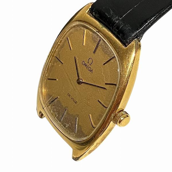 オメガ デビル スクエア メンズ 時計 腕時計 ベルト社外品 中古 オメガ デビル スクエア メンズ 時計 腕時計 ベルト社外品 中古