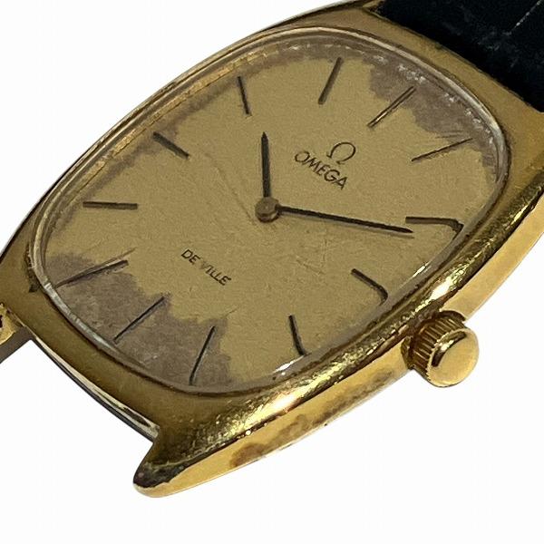 オメガ デビル スクエア メンズ 時計 腕時計 ベルト社外品 中古 オメガ デビル スクエア メンズ 時計 腕時計 ベルト社外品 中古