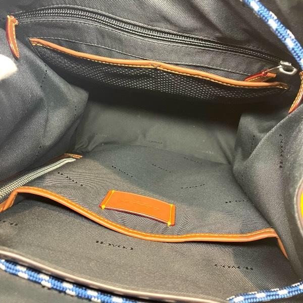 COACH（コーチ） リーグ フラップ バッグパック カラーブロック C5342
