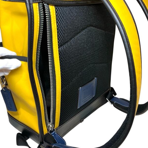 COACH（コーチ） リーグ フラップ バッグパック カラーブロック C5342