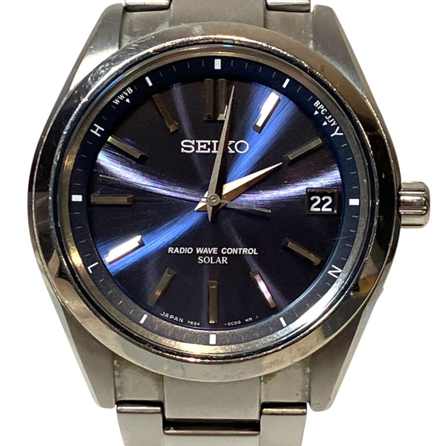 SEIKO ブライツ 7B24-0AW0 電波ソーラー チタン メンズ腕時計 SEIKO（セイコー） ブライツ 腕時計 チタン チタン 電波ソーラー