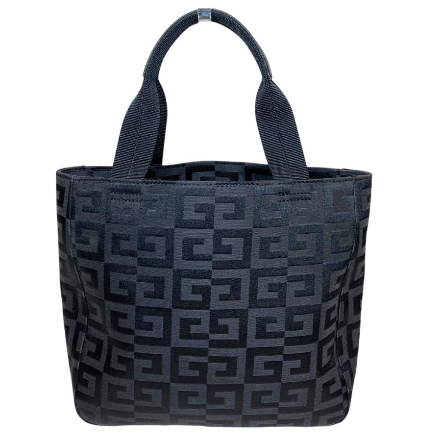 GIVENCHY トートバッグ★4Gロゴ総柄キャンバス×レザー.フランス製 ジバンシー Givenchy トートバッグ 4Gロゴ総柄 キャンバス ユニ