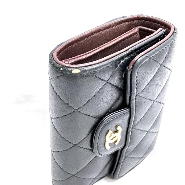 CHANEL シャネル マトラッセ クラシック スモールウォレット CHANEL シャネル マトラッセ クラシック スモールウォレット