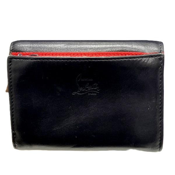 クリスチャンルブタン スパイクスタッズマカロン ミニウォレット