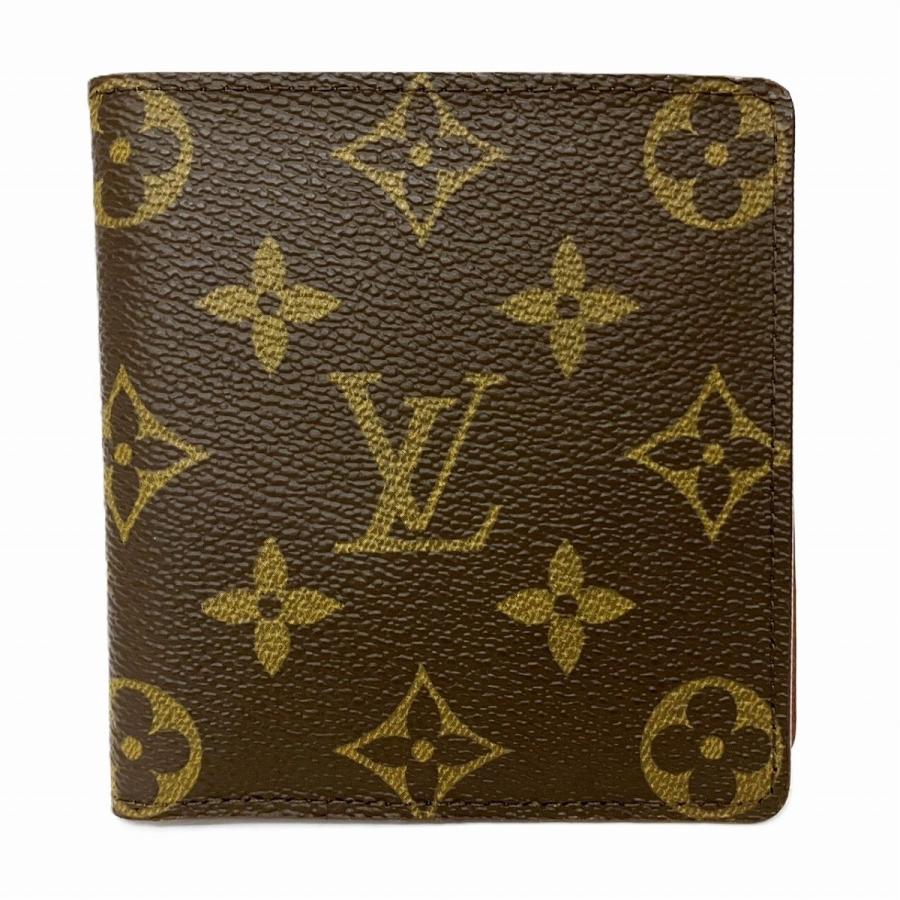 【美品】 ルイヴィトン ポルト ビエ・６ カルト クレディ モノグラム LOUIS VUITTON（ルイ・ヴィトン） ポルトビエ6 カルトクレディ 二