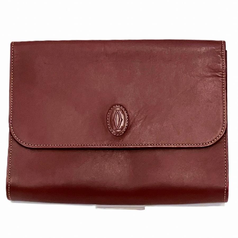 Cartier（カルティエ） クラッチバッグ マスト レザー ユニセックス