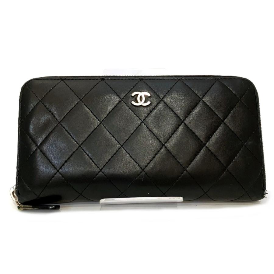 CHANEL（シャネル） ココ マトラッセ 長財布 ラウンドファスナー