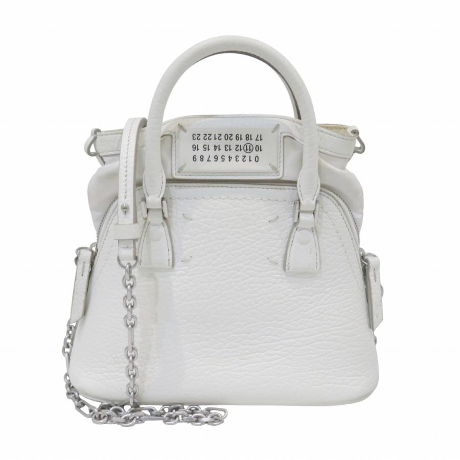 メゾンマルジェラ ショルダーバッグ 5AC マイクロ レザー S56WG0081