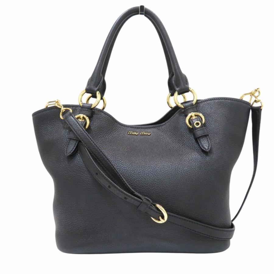 miu miu（ミュウミュウ） MIUMIU 2WAY バッグ ハンドバッグ レザー