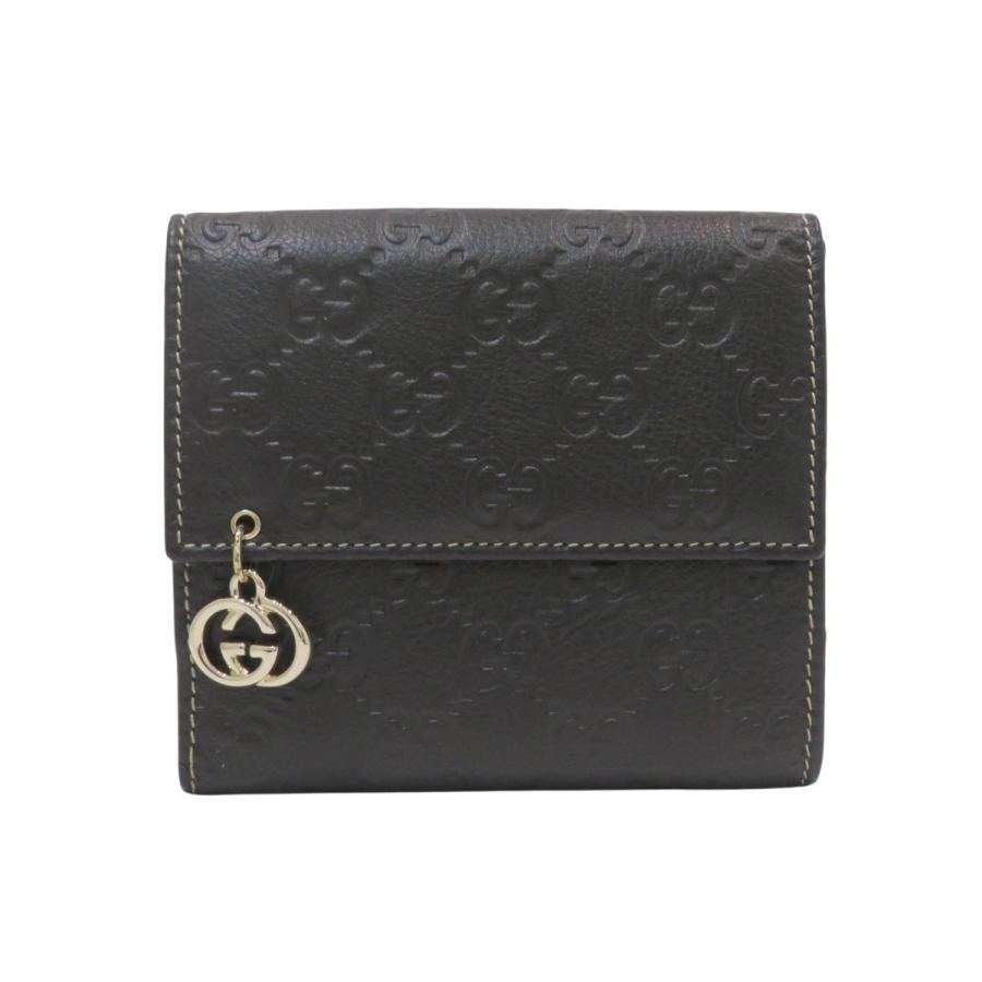 【正規品 未使用品】GUCCI グッチ グッチシマ　二つ折り財布 ゴールド GUCCI（グッチ） 二つ折り財布 グッチシマ レザー 212105 ユニセックス