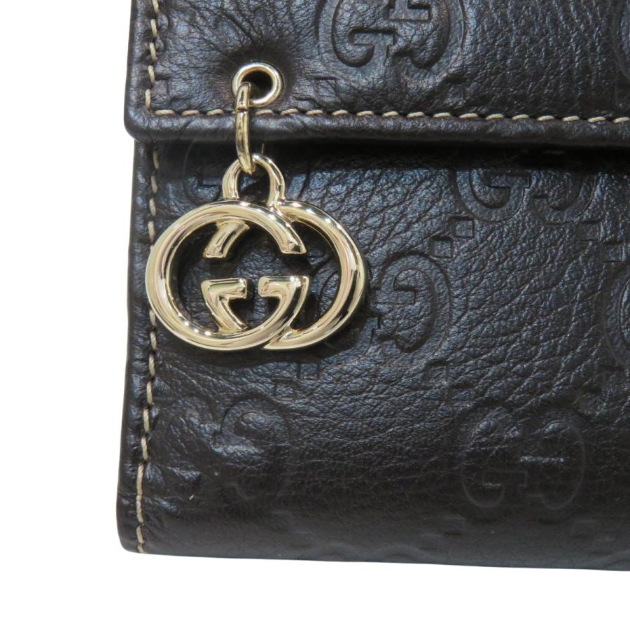 GUCCI（グッチ） 二つ折り財布 グッチシマ レザー 212105 ユニセックス