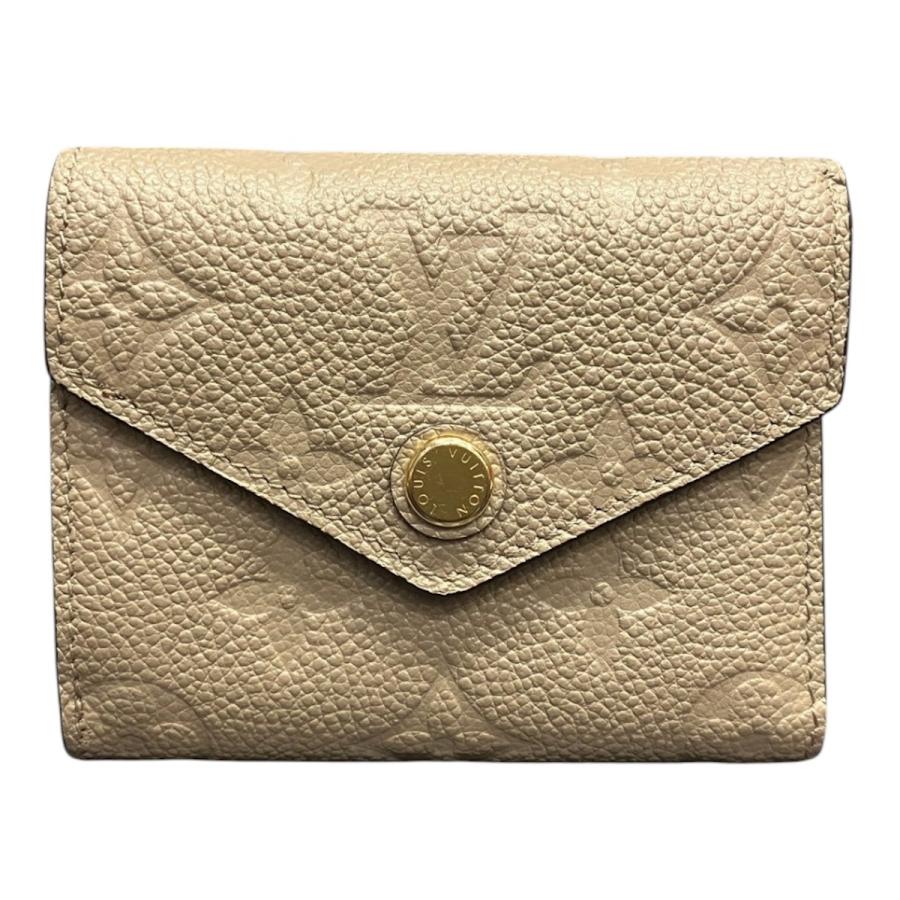 本日限定！！美品☆ルイヴィトン ポルトフォイユゾエ モノグラムジャイアント LOUIS VUITTON（ルイ・ヴィトン） ポルトフォイユ・ゾエ 三つ折り財布