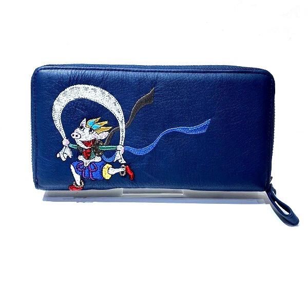 オレボレブラ 風神雷神 長財布 2つ折り財布 レディース 中古