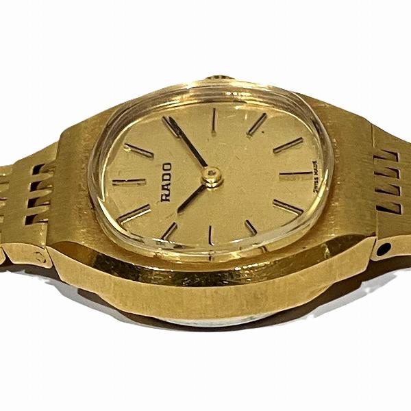 ラドー 332.3229.2 手巻き ゴールド 時計 腕時計 レディース 中古