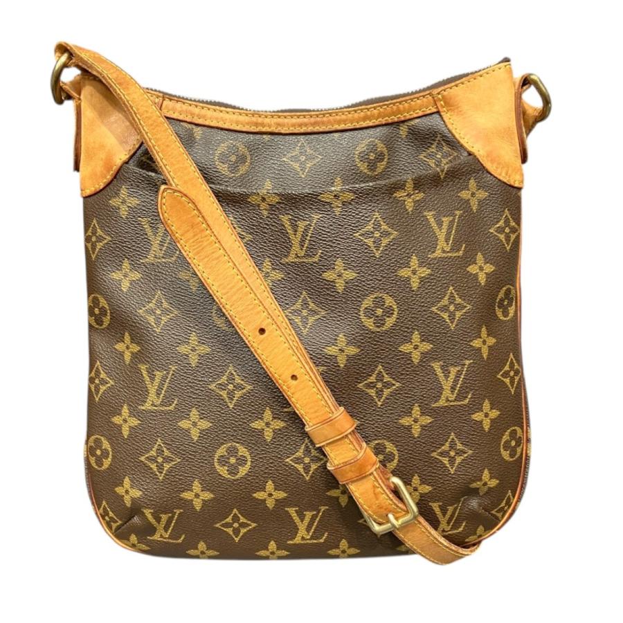 ルイ・ヴィトン LOUIS VUITTON オデオンPM ショルダーバッグ バッグ PVCコーティングキャンバス レザー モノグラム レディース ブラウン系 M56390 【中古】 ルイ・ヴィトン LOUIS VUITTON オデオンPM M56390 ブラウン PVC