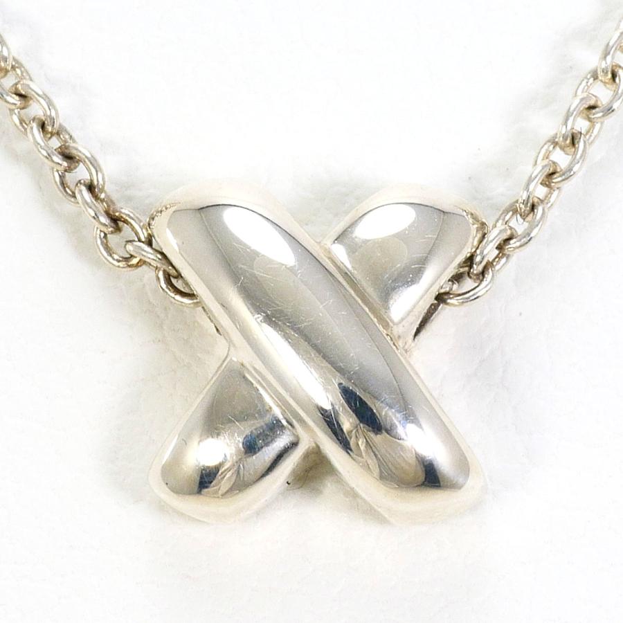 TIFFANY&Co.（ティファニー） クロスステッチ ネックレス シルバー925 